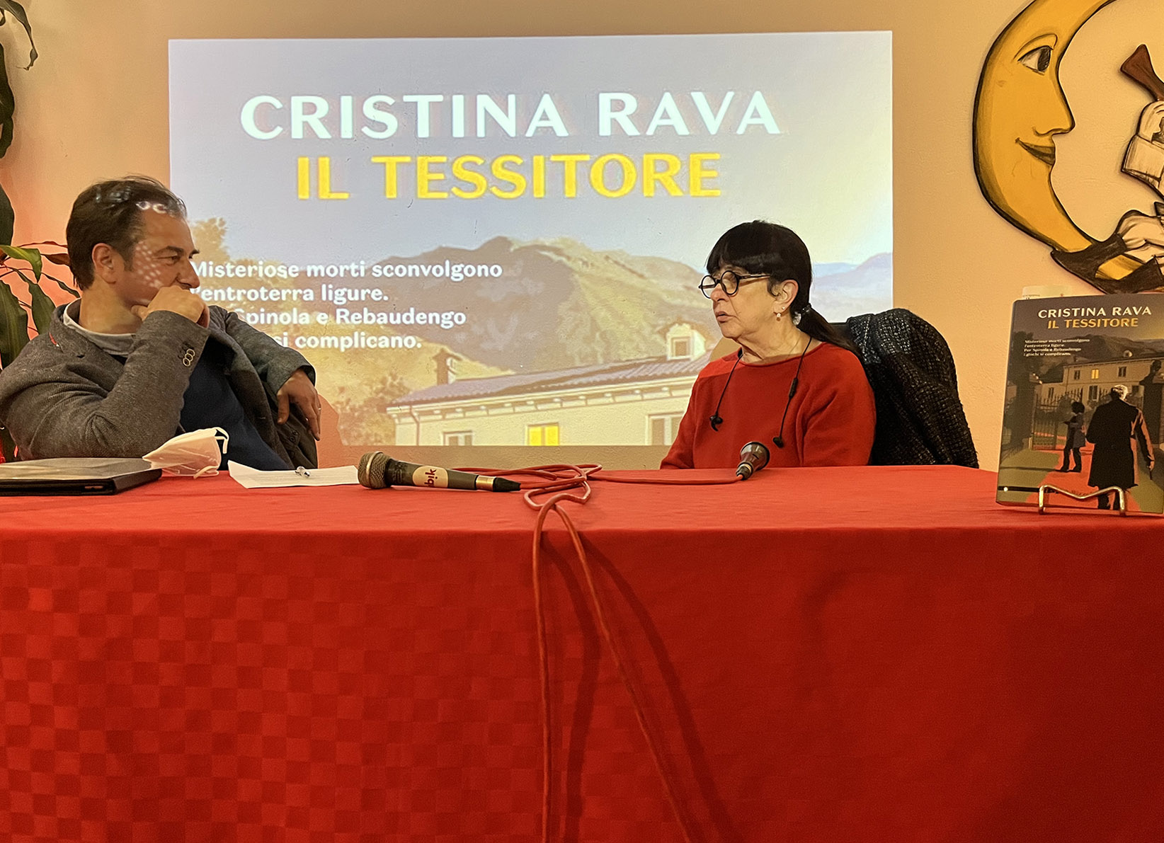 Libreria Ubik. Cristina Rava  presenta il   libro “Il tessitore” 