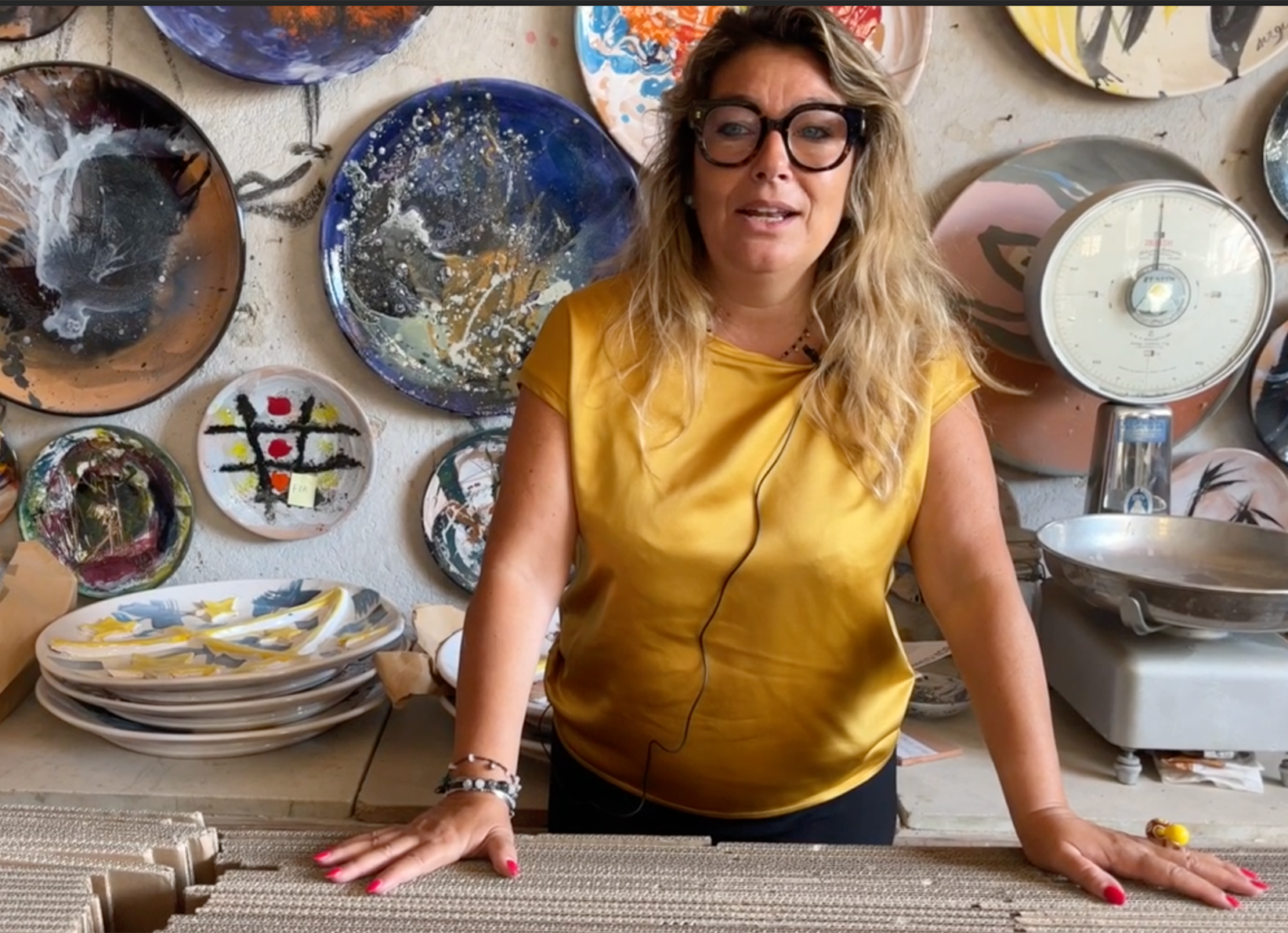 Albisola Marina : Ceramiche San Giorgio intervista all'assessore della cultura di Savona Nicoletta Negro