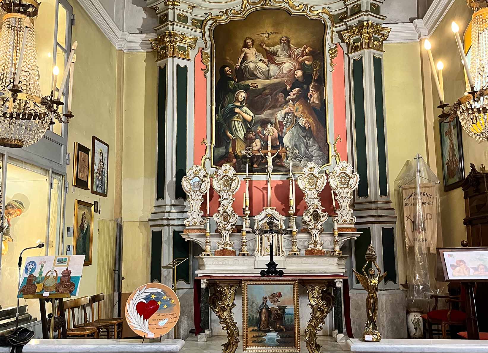 Savona. Inaugurazione della 5^ mostra “Premio Alessandro Coretti” alla chiesetta di  Santa Lucia 