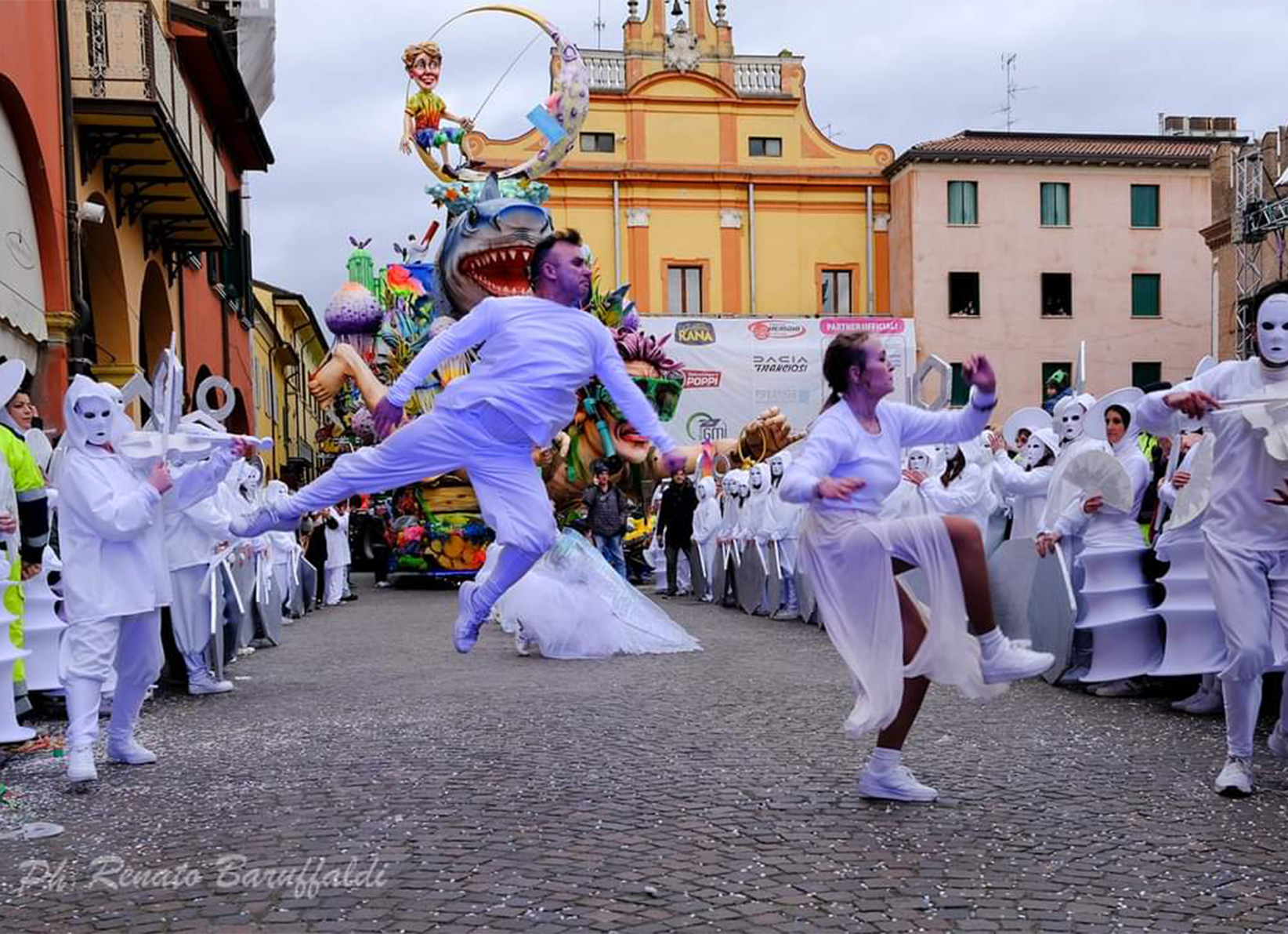 Cento (Ferrara) Carnevale d'Europa intervista alla associazione carnevalesca Mazalora